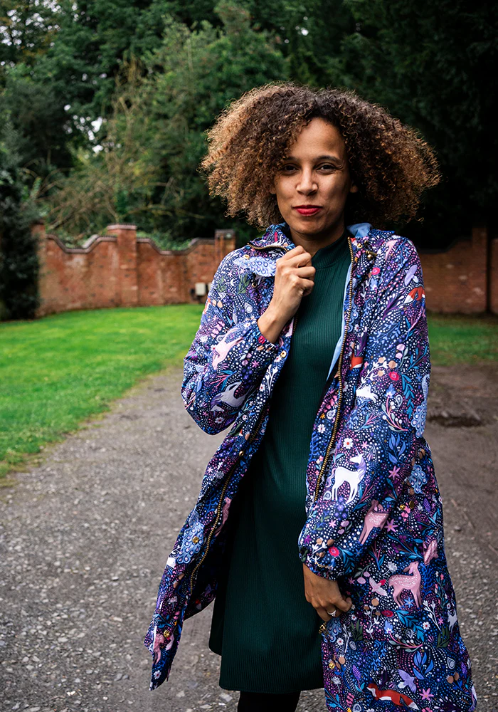 Magical Woodland Print Popsy Coat - Image 5